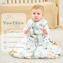 Yoofoss Baby Sleep Sack 18-24 Months, TOG 2.5 Baby Wearable Blanket with 2-Way Zipper, 100% Organic Cotton Fabric Winter Newborn Sleeping Sack, Warm Soft Comfy by TinyTreasures Baby Boutique
