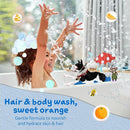 Childs Farm, Kids Hair & Body Wash for Dry, Sensitive Skin, Organic Sweet Orange, Gently Cleanses, Vegan, Cruelty-Free, 8.4 Fl Oz by TinyTreasures Baby Boutique