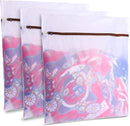GOGOODA 3 PCS Extra Large Delicates Bag for Washing Mesh Wash Bags for Travel, Laundry, Hosiery, Blouse, Blanket 24×24inch by TinyTreasures Baby Boutique