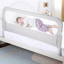 Baby Bed Rail Guard for Toddlers - 58.7" Toddler Bed Rails for Twin, Full, Queen, King Bunk Size Bed Swing Down Bedrail Extral Tall Child Safety Side Railing Guards for Kids by TinyTreasures Baby Boutique