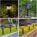 6 Pack Large Rotating Solar Lights Outdoor Waterproof 2 Modes Twinkling Decorative Lights for Garden Yard Pathway Walkway Decorations Landscape Lighting. (Set of 6) by GreenHaven Gardens