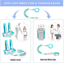 Toddler Leash for Walking, Toddler Safety Harnesses Leashes, Safety Harness with Lock for Kids, Anti Lost Wrist Link for Toddlers ，Upgrade with Reflective Tape Liner（6.5ft）for Kids by TinyTreasures Baby Boutique