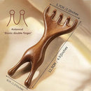 Natural Wooden Nose Guasha Massage Tools Anti-Static, Eyes Facial Wood Gua Sha Tool,face Manual Massager Tool, Multifunctional Handheld Meridians Acupoint Massage Tool,1 Pieces. by CozyNest Decor