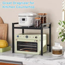 17.3 Inches Metal Storage Shelves,150LBS Heavy Duty Shelving Units and Storage For Small Appliance,Adjustable Utility Storage and Organization Shelf Rack For Kitchen Cabinet Closet Under Sink Pantry by CozyNest Decor