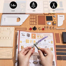 Rolife DIY Miniature House Kit Magic House, Tiny House Kit for Adult to Build, Mini House Making Kit with Furniture, Halloween for Family and Friend (Kiki's Magic Emporium) by TinyTreasures Baby Boutique