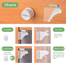 2 Pack Vkania Magnetic Cabinet Locks Keys - Extra Stronger Baby Proofing Magnet Drawer Replacement Key (2 Keys Only) by TinyTreasures Baby Boutique