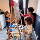 SUNFATT Kids Easel Accessory Set,100+ Art Supplies for Children's Painting,Drawing,or Crafting,Kids Toys for Ages Aged 3 4 5 6 7,8-13 by TinyTreasures Baby Boutique