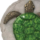 Spoontiques -Garden Décor - Turtle Stepping Stone - Decorative Stone for Garden by CozyNest Decor