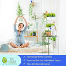 LGL Plant Watering Globes - Automatic Self Watering Globes. Decorative Self Watering Planter Inserts Made From Hand-Blown Durable Glass. Self Watering Spikes to Support Plant Health. 4 Pack, Jumbo. by GreenHaven Gardens