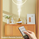 500ML Essential Oil Diffuser: Aroma Diffuser with Remote Control for Hotel Spa Yoga Room - Humidifiers for Bedroom with 14 Colors LED Night Light for Kids/Women Home Relaxation by TinyTreasures Baby Boutique