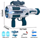 Automatic Gatling Bubble Gun,That Produces Thousands of Bubbles per Minute, Suitable for Children and Adults and Perfect for Indoor and Outdoor Birthday Parties for Girl Boy by TinyTreasures Baby Boutique