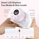 TSRETE Breast Pump, Double Wearable Breast Pump, Electric Hands-Free Breast Pumps with 2 Modes, 9 Levels, LCD Display, Memory Function Rechargeable Double Milk Extractor-27mm Flange, Pink by TinyTreasures Baby Boutique