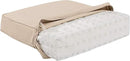 Classic Accessories Montlake Water-Resistant 21 x 22 x 4 Inch Patio Lounge Back Cushion, Antique Beige, Outdoor Loveseat Cushions by GreenHaven Gardens