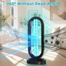 UV Light Sanitizer,UVC Home Disinfection Device 4-Speed Timing and Remote Control,Ultraviolet Light Sanitizer for Bed Bugs and Dust Mites,UV Lamp for Whole Room by GreenHaven Gardens