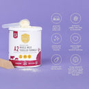 Serenity Kids 12+ Months Toddler Formula with Grass-Fed A2 Milk Powder - Organic Powdered Milk - Easy to Digest & Prebiotic Boost - DHA & ARA Support - 12.7 Oz, 6 Pack by TinyTreasures Baby Boutique