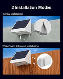 12 Pack Decorative Solar Powered Fence Lights Outdoor Waterproof with Warm White LED Spot Lens, for Outside Deck, Patio, Yard, Rail, Garage, Designed for Wall Lighting, Easy Install ( White Shell ) by GreenHaven Gardens