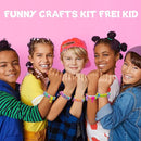 Art & Craft Kits for Kids, DIY Friendship Bracelet Making Kit for Girls, Jewelry Making with Charm & Stickers, Birthday Gifts for Ages 5-12, Toys for Ages 5, 6, 7, 8, 9, 10, 11, 12 Years Old by TinyTreasures Baby Boutique