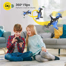 Holy Stone HS190 Foldable Mini Drone for Kids Beginners, RC Nano Quadcopter with Altitude Hold, 3D Flips, High Speeds Rotation, Headless Mode, Throw to Go, One Key Return, Great Gift Toys for Boys and Girls, Blue by TinyTreasures Baby Boutique