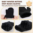 Baby Winter Mittens Toddler Stretch Knit Gloves Magic Warm Glove for Baby Boys Girls by TinyTreasures Baby Boutique