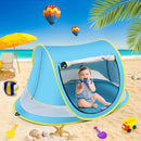 Baby Beach Tent,Large Pop Up Beach Tent Sun Shade for Beach,Portable Baby Travel Tent with Mosquito Net,Indoor Baby Play Tent,UPF 50+ UV Protection Sun Shelters for Infants by TinyTreasures Baby Boutique