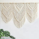 Achart Macrame Wall Hanging Large- Boho Wall Decor- large wall art- Wall Decor Living Room- Macrame Tapestry Boho Decor for Bedroom (Beige-H) by CozyNest Decor