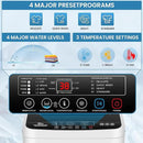 Nictemaw Portable Washing Machine 20Lbs Capacity Portable Washer with Drain Pump 2.8Cu.ft Full-Automatic Compact Washer Machine with 4 Program 4 Water Level 3 Water Temp for Apartment, RV, Dorms by CozyNest Decor