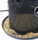 Nature's Rhythm Metal Hopper Bird Feeder, Dual Seed Compartments, 10 Feeding Ports, Holds 10lbs Seed, Attracts Cardinals, Titmice, Nuthatches by CozyNest Decor