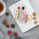 Teachers Day Graduation Season Opening Season Gifts Teacher Gifts Teacher Appreciation Gifts Best Teacher Gifts for Women Acrylic Heart for Her Coworker Friend Principal Educator Birthday Christmas by CozyNest Decor