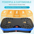 AXV Vibration Plate Exercise Machine Whole Body Workout Portable Mini Vibrate Fitness Platform Lymphatic Drainage Machine for Weight Loss Shaping Toning Wellness Home Gyms Workout (Mini) by CozyNest Decor