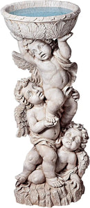 Design Toscano NG27902 Three Cherubs with Urn Decorative Object, ancient ivory by GreenHaven Gardens