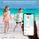 Waterproof Airtag Bracelet,Hidden Airtag Wristband,Anti-Lost Silicone Apple Airtag Holder Case,Airtag Case Cover Accessories Watch Band GPS Tracker-Blue by TinyTreasures Baby Boutique
