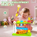 Toddler Musical Toys for 1+ Years Old Boy,Motor Skills Developmental Baby Toy 12-18 Months,Bilingual Toddler Learning Ball Drop Toy， Birthday Gift Toys for 1 2 Year Old Boys & Girls(Green) by TinyTreasures Baby Boutique