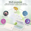 120 Microscope Slides with Specimens, Plant, Insect, Animal, Algae Slide Set for Biological Science Laboratory Basic Biological Science Education by TinyTreasures Baby Boutique