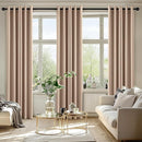 MIULEE Beige Blackout Curtains for Bedroom Living Room 84 Inches Long 2 Panels, Thermal Insulated Room Darkening Drapes Solid Grommet Top Noise Reduction Light Blocking Window Treatments 40x84 Inch by TinyTreasures Baby Boutique