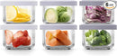 Comotomo 'Smart Vent' Food Container, Gray Set of 6 by TinyTreasures Baby Boutique