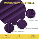 NICETOWN Room Darkening Curtains for Nursery, Grommet Thermal Insulated Light Blocking Window Treatments Sound Reducing for Bedroom, W37 x L72, 2 Panels, Royal Purple by TinyTreasures Baby Boutique