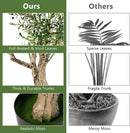 6 Feet Artificial Olive Tree in Cement Pot by LJGDeals