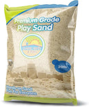 Classic Sand and Play Sand for Sandbox, Table, Therapy, and Outdoor Use, 20 lb. Bag, Natural, Non-Toxic, Wet Castle Building for Creativity and Stimulates Sensory Skills by GreenHaven Gardens