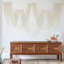 IOWER Macrame Wall Hanging Large Wall Home Decor Modern Fiber Wall Art Geometric Decoration Headboard Living Room Bedroom Backdrop by CozyNest Decor