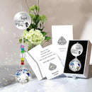 Memorial Gifts Crystal Suncatcher,Unique Sympathy Gifts for Loss of Loved One,Rainbow Maker Bereavement Gifts Box for Loss of Father Mom Dad Son Daughter Husband Brother Grandmother (Angel) by GreenHaven Gardens