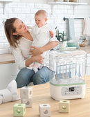 Momcozy Bottle Sterilizer and Dryer, 8-in-1 Electric Steam Baby Bottle Sterilizer for Baby Bottles, Baby stuffs & Breast Pump Accessories by TinyTreasures Baby Boutique
