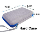 JCHPINE Hard Carrying Case for GiiKER Super Slide Brain Games, Protective Storage Holder for GiiKER Brain Teaser Puzzles Interactive Handheld Game Console Accessories (Blue Case Only) by TinyTreasures Baby Boutique