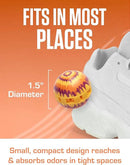 Sneaker Balls Odor-Fighting Shoe Fresheners, Eliminates Unpleasant Smells, Perfect For Sneakers, Gym Bags, Gear Bags, Drawers, Lockers, And More!, Fireside X-Mas, 6 Pack by CozyNest Decor