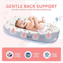 Baby Lounger- Baby Nest for 0-24 Months, Ultra Soft Organic Cotton Breathable & Portable Baby Lounger, Baby Lounger Pillow for Newborn by TinyTreasures Baby Boutique