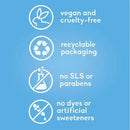 The Humble Co. Natural Whitening Toothpaste - Peppermint, Fluoride Free, Fresh Breath, Plaque Removal, Vegan & Cruelty Free, Non-Toxic SLS Free (5.5 oz, 2pk) by CozyNest Decor