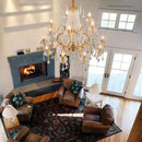 40" Large Brass Crystal Chandeliers,Gold Brushed Brass Chandelier for High Ceiling Living Room Dining Room Staircase Hallway Entryway Foyer(15-Light, Bulb Included) by CozyNest Decor