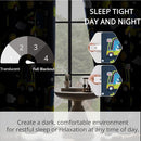 Kids Dinosaur Blackout Curtains - 2 Panels, Each W52*L96 with 100% Blackout, Thermal Insulated, and Noise Reducing, Perfect for Kids Room, Bedroom, Nursery by TinyTreasures Baby Boutique