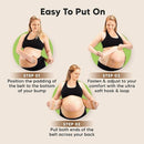 2-in-1 Maternity Belly Bands for Pregnant Women - Easy to Use Pregnancy Belly Support Band for Back, Pelvic, Hip, Adjustable Maternity Belt Support, Comfortable & Soft (Classic Ivory, One Size) by TinyTreasures Baby Boutique