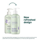 ATTITUDE 2-in-1 Shampoo and Body Wash for Baby, EWG Verified, Dermatologically Tested, Made with Naturally Derived Ingredients, Vegan, Sweet Apple, 16 Fl Oz by TinyTreasures Baby Boutique
