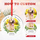 Personalized Christmas Ornaments 2025 Pet Memorial Gifts for Christmas Tree Custom Dogs Picture Photo Name Ornament Customized Cat Pet Xmas Decoration Gifts by TinyTreasures Baby Boutique